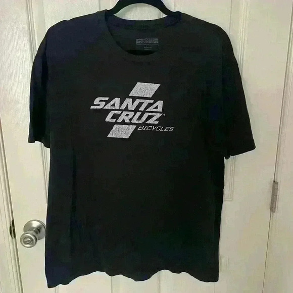 Santa Cruz Bike Logo T-Shirt Logo Mens XL Very Soft Lived In Material - Picture 1 of 7